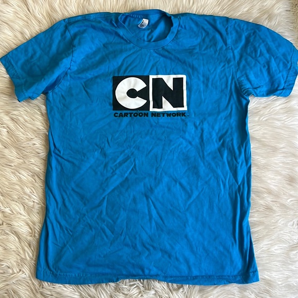 Cartoon Network t shirt blue black white - Picture 1 of 2